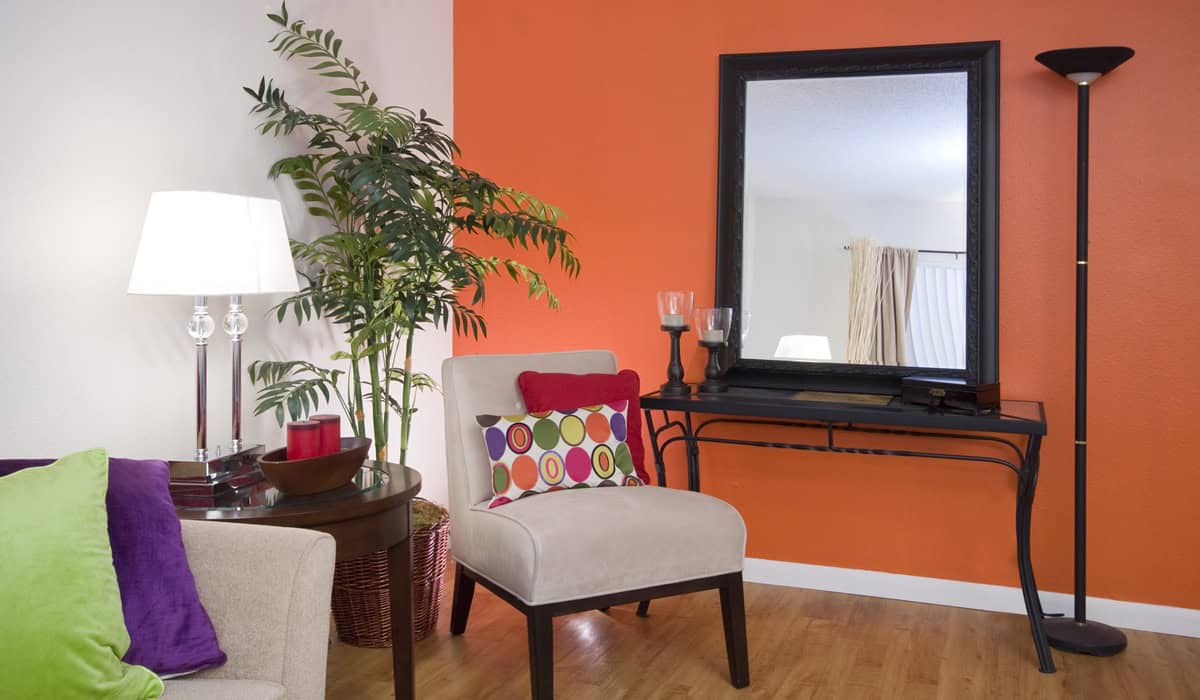 Colorful interior